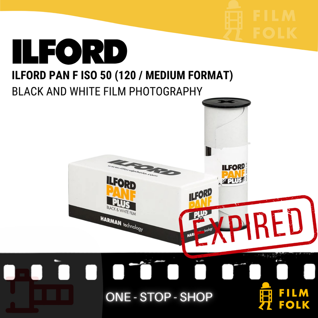 ILFORD PAN F PLUS (120) EXPIRED