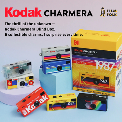 SECOND PRE-ORDER KODAK CHARMERA Keychain Digital Camera Blind Box - Single (1PC)