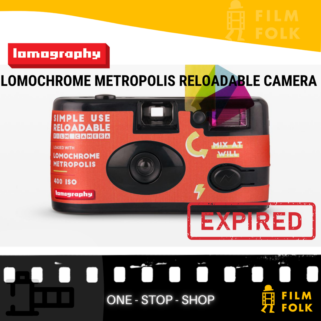 LOMOCHROME METROPOLIS RELOADABLE CAMERA (EXPIRED)