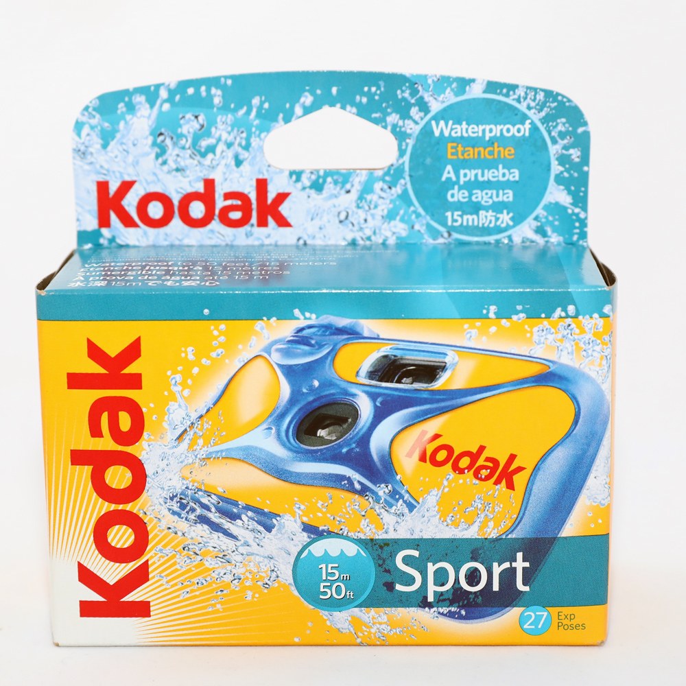 KODAK SPORT WATERPROOF DISPOSABLE CAMERA FILMFOLK