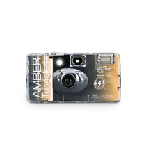AMBER TUNGSTEN 35MM DISPOSABLE FILM CAMERA 27EXP (EXPIRED)