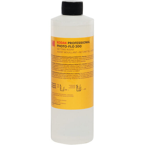 KODAK PHOTO-FLO 200 SOLUTION | FILM WETTING AGENT | DARKROOM FILM PROCESSING CHEMISTRY