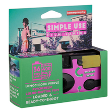 LOMOCHROME CN400 REUSABLE CAMERA PURPLE