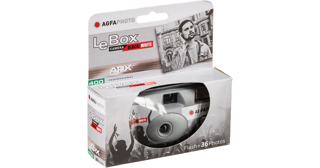 AGFAPHOTO LEBOX APX400 BLACK AND WHITE 36 EXP
