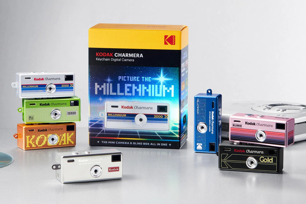 [PRE-ORDER] KODAK CHARMERA Millennium (2000) Edition Blind Box | Digital Keychain Camera | Single (1PC)