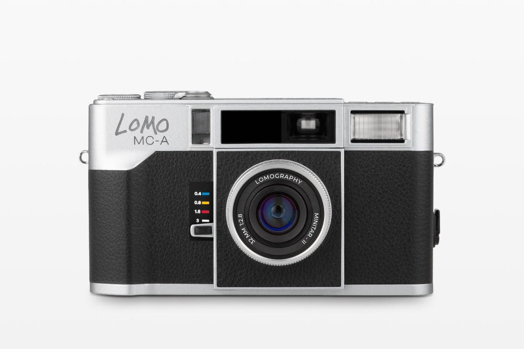 LOMO MC-A 35 MM FILM CAMERA SILVER