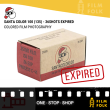 SANTA COLOR 100 FILM 135/35MM COLORED FILM (EXPIRED)