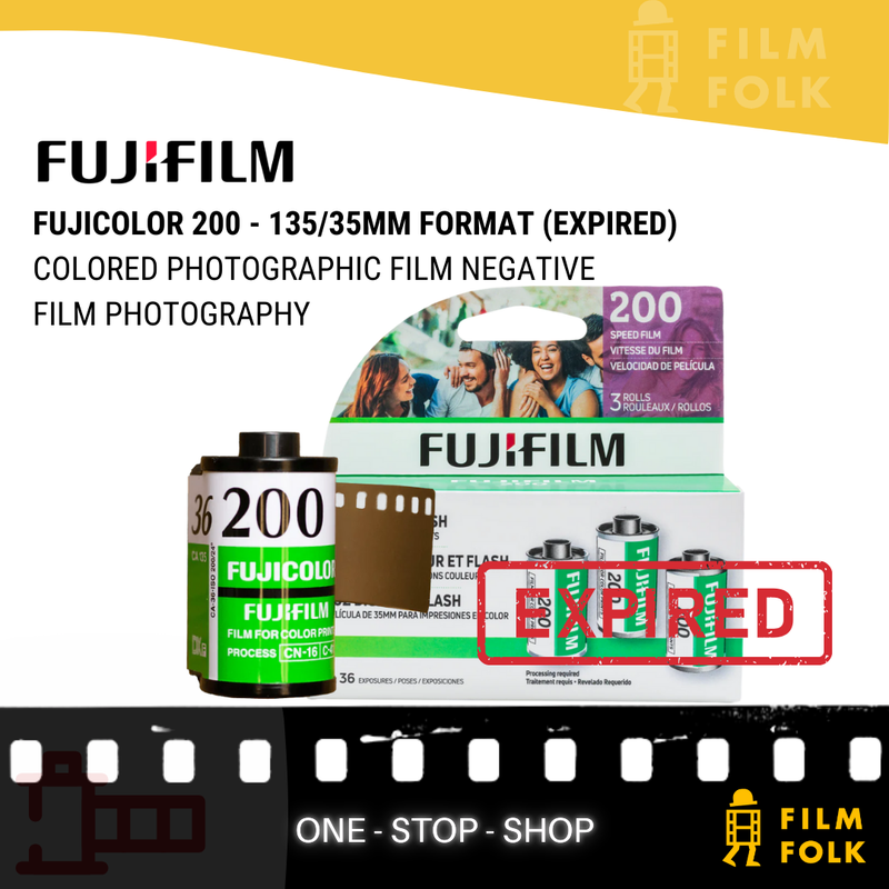 FUJICOLOR 200 135/35mm (EXPIRED) – FILMFOLK