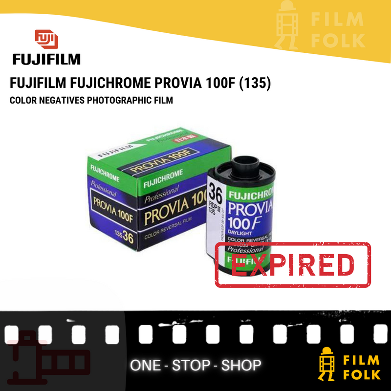 FUJIFILM FUJICHROME PROVIA 100F (135) - EXPIRED – FILMFOLK