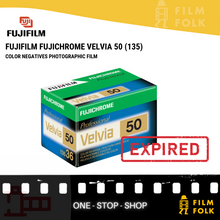 FUJIFILM FUJICHROME VELVIA 50 (135) - EXPIRED