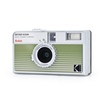 KODAK EKTAR H35 HALF FRAME FILM CAMERA (STRIPED GREEN)