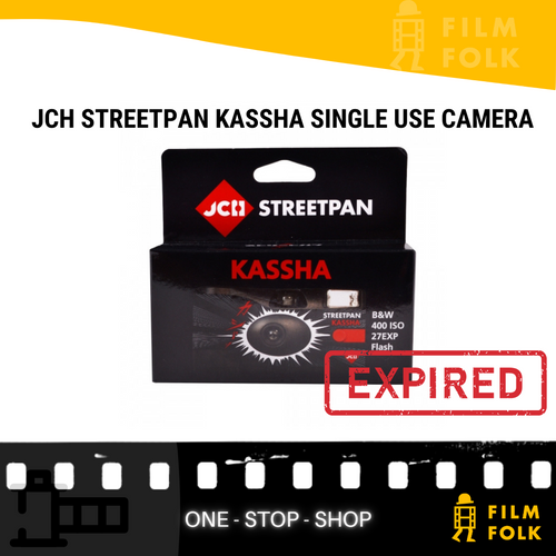 JCH STREETPAN KASSHA SINGLE USE CAMERA EXPIRED