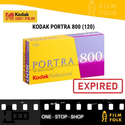 KODAK PORTRA 800 (120) EXPIRED