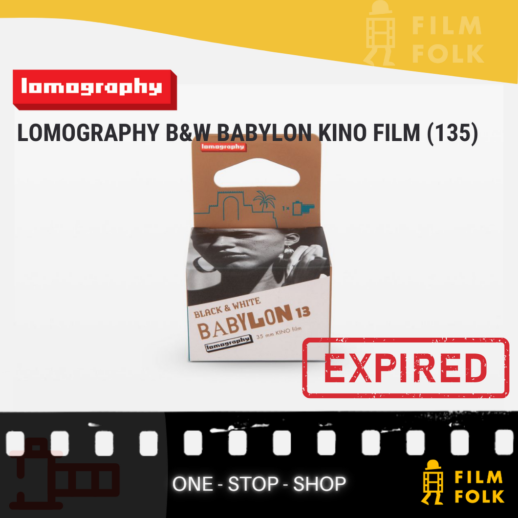 LOMOGRAPHY B&W BABYLON KINO FILM (135) EXPIRED