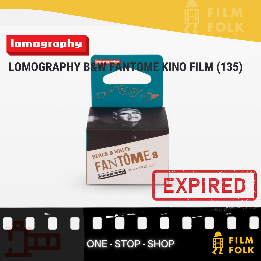 LOMOGRAPHY B&W FANTOME KINO FILM (135) EXPIRED
