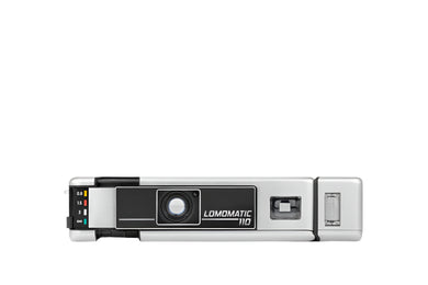 LOMOGRAPHY LOMOMATIC 110 CAMERA & FLASH - METAL EDITION