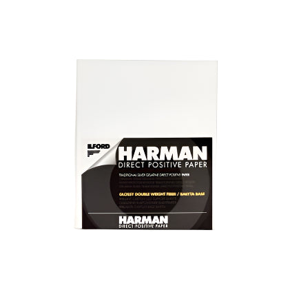 ILFORD DIRECT POSITIVE FB GLOSSY SHEET 8X10