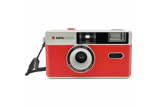 AGFAPHOTO ANALOGUE 35MM REUSABLE CAMERA - RED