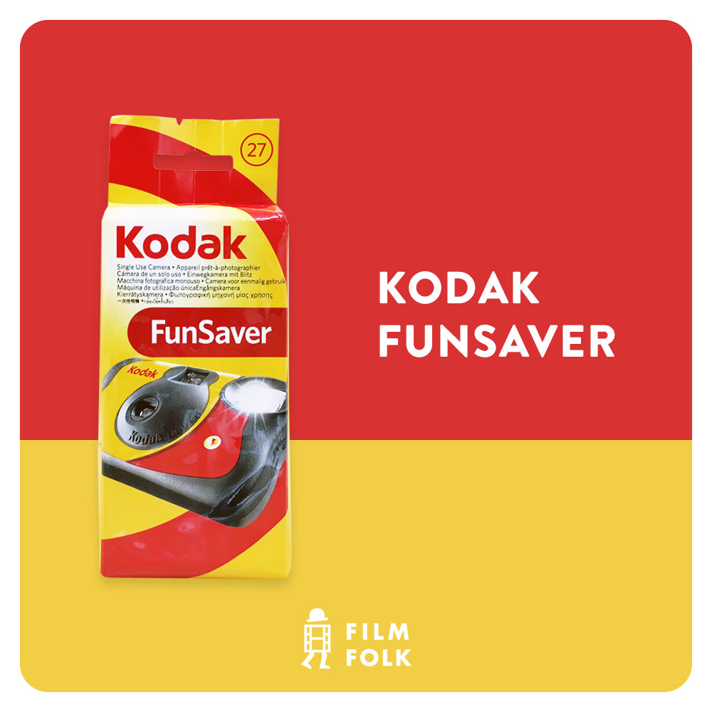 KODAK FUNSAVER DISPOSABLE CAMERA – FILMFOLK